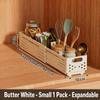 Space Saving Cabinet Storage Box Plastic Expandable Organizer Durable Retractable Storage Box  Home