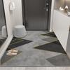Non-Slip Door Mat Bath Mat with Rubber Padding Soft Super Absorbent Bathroom Rug Foot Mat for Hallway Shower Toilet Mats