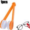 10pcs Fun Creative Multifunctional Glasses Cleaning Rub Eyeglass Sunglasses Spectacles Microfiber Cleaning Brushes Wiping Tools