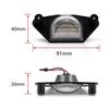 2x White Led License Plate Number Light For Chevrolet Impala Monte Carlo Lumina SSR Beretta S10 C1500 C2500 K2500 K3500 Lamp