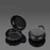 New Plastic Soundproof Earplug Box Round Shape Mini Earplug Storage Box Portable Earplug Box Jewelry Organizer