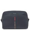 Inset Crossover Stripe ShoulderShoulder Bag Leather Array