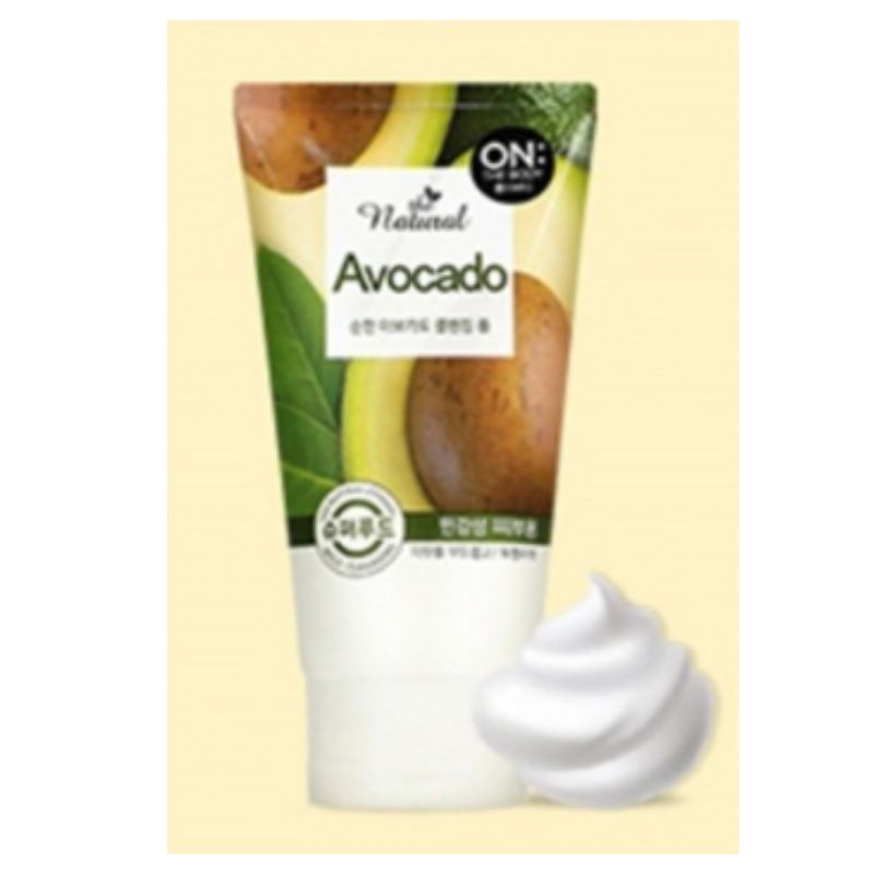 On The Body The Natural Avocado Mild Cleansing Foam 120g
