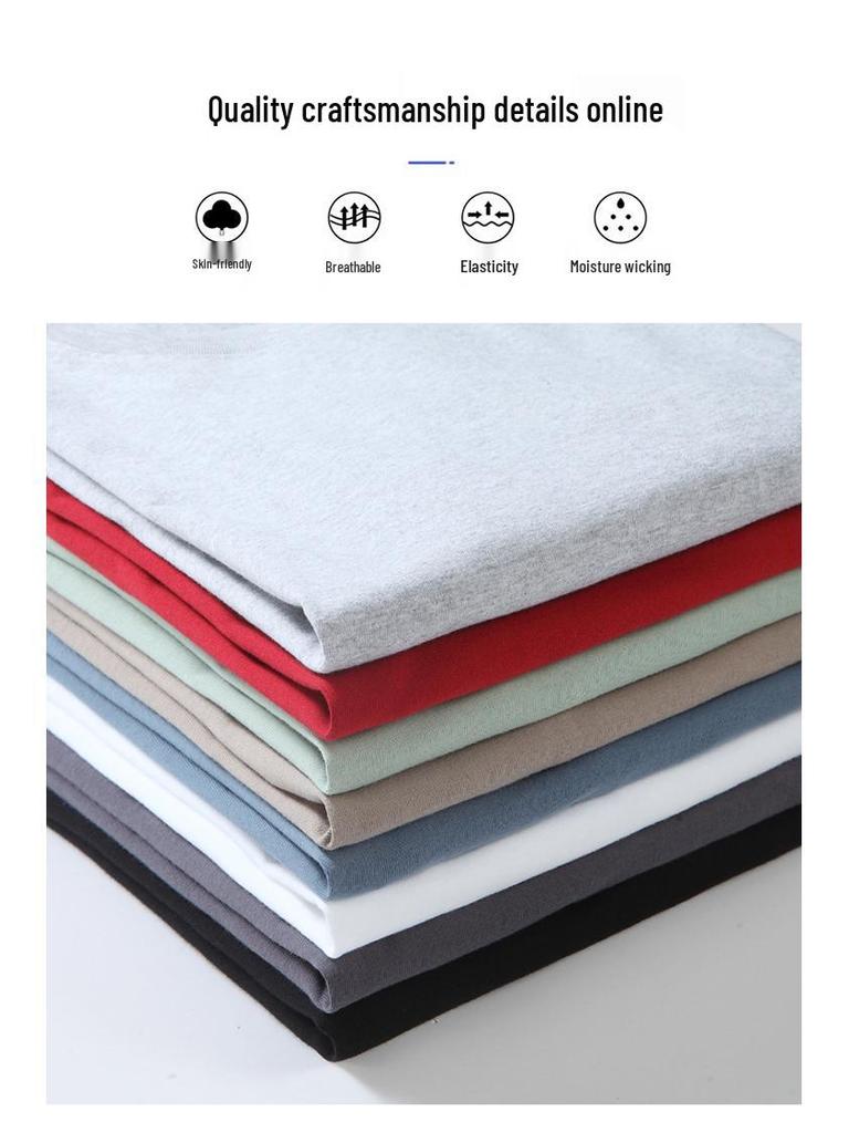 Men's Trendy Long Sleeve T-Shirt - Spring/Autumn 2025