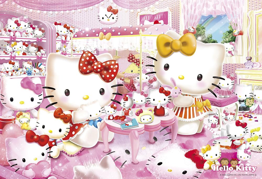 [Made In Japan] Beverly 300-Piece Jigsaw Puzzle Hello Kitty Collection Room (26 X 38 Cm) 300-121