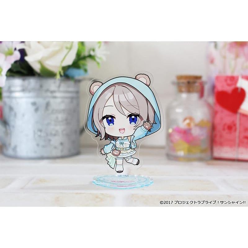 Seasonal Plants Love Live! Sunshine!! Puchi Choco Acrylic Stand You Watanabe Animal Costume 90mm x 90mm Acrylic