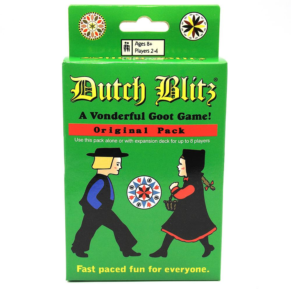 

Игровая карта Dutch Blitz Basic Plus для расширенного семейного сбора зелёный