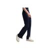 FILA Solid Color Comfortable Flared High Waist Casual Pants Women bottoms Dark-Blue F11W439604F-DB