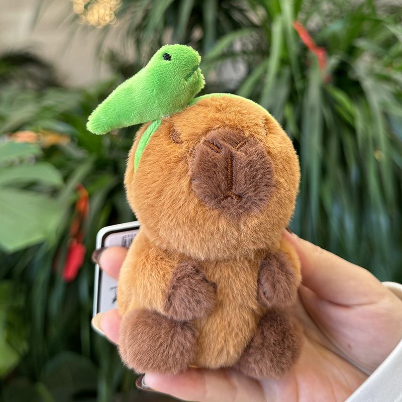 Kapibara Puppe Capybara Plüschtiere Kinder Jungen und Mädchen Rotznasenbär Puppen Hässlich Süße Puppe Geburtstagsgeschenk