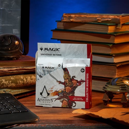 Magic: The Gathering - Assassin's Creed Collector Booster Box | 12 Collector Boosters (10 Cards per Pack)