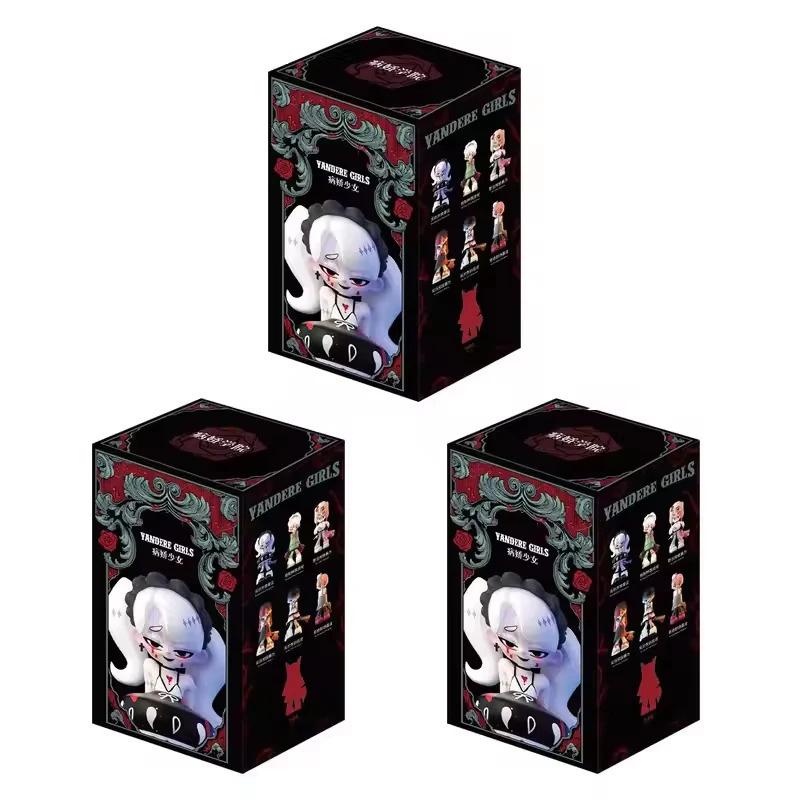 Genuine Yandere Girls Blind Box Series Model Tabletop Decorations Anime Figure Surprise Bag Ornament Collection Toys Gift