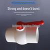 Household PVC Ball Valve Connector for Water Supply Pipes (Sizes 20, 25, 32) - Ideal for Fish Tanks