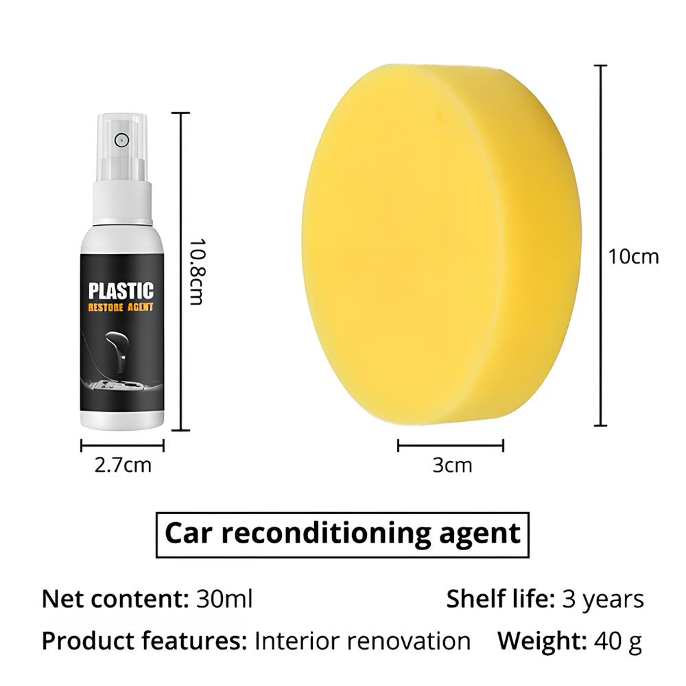 50ML 100ML odświeżacz wnętrza samochodu deska rozdzielcza lusterko wsteczne gospodarstwo domowe sofa skórzana torba plastik czyszczenie plam detergent
