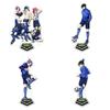 Blue Prison-themed Acrylic Double-layered Standee Anime Display Collectible