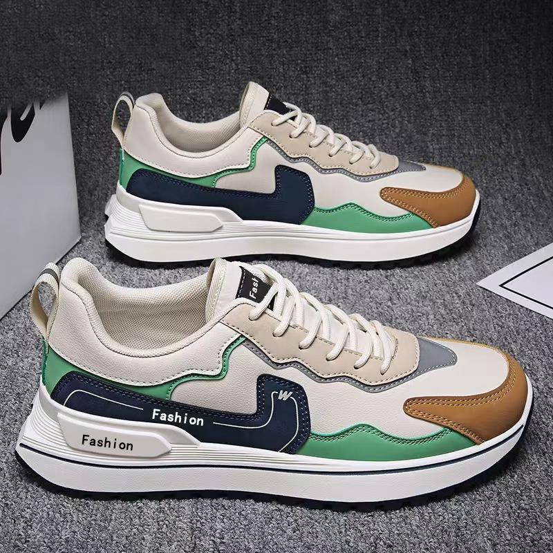 Neue vielseitige lässige Sneaker für Herrenmode und trendig, kombiniert mit Forrest Gump Schuhen für Studenten in der Jugend, bequeme Reiseschuhe