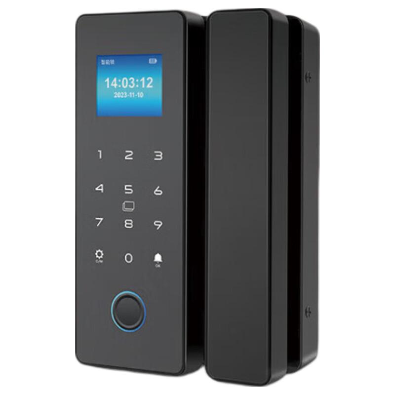 Modian P10F Smart Fingerprint Glass Door Lock CN plug (adapter included)