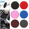 Car Cup Holder Coaster Drink Mat Decoration for Kitchen Bedroom Trucks Black