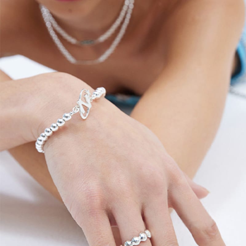 NIMBUS N LOGO BALL BRACELET