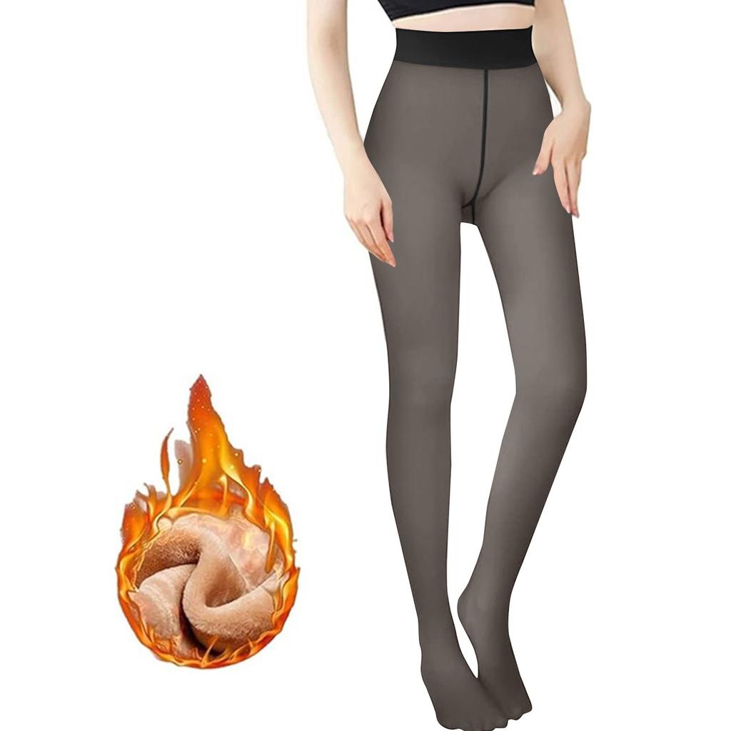 Women's Fashion Plus Size Pantyhose Wear Warm Pantyhose Plus Size Pantyhose Leggings Over Black Skin