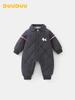 DUUDUU A-Class Thickened Cotton Romper: Baby Boy Autumn/Winter Crawling Suit 2025