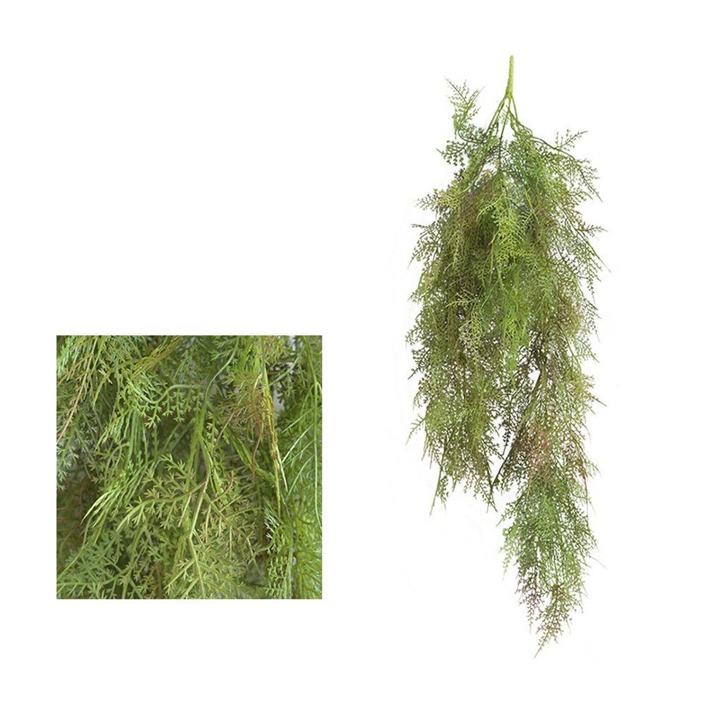 90cm Green Plant Leaves Realistic Fake Hanging Plants  Holiday Party Wedding