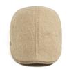 Kappe Frühling Sommer Vintage Schirmmütze Barett Luftdurchlässig Efeu Neueste Jungenmütze Damen Modekappe Geeignet Für Kleines Schlankes Gesicht Herren Leinen Flach