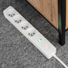 Rebel Extension Cord, 4-socket Power Strip, 1.5m Switch