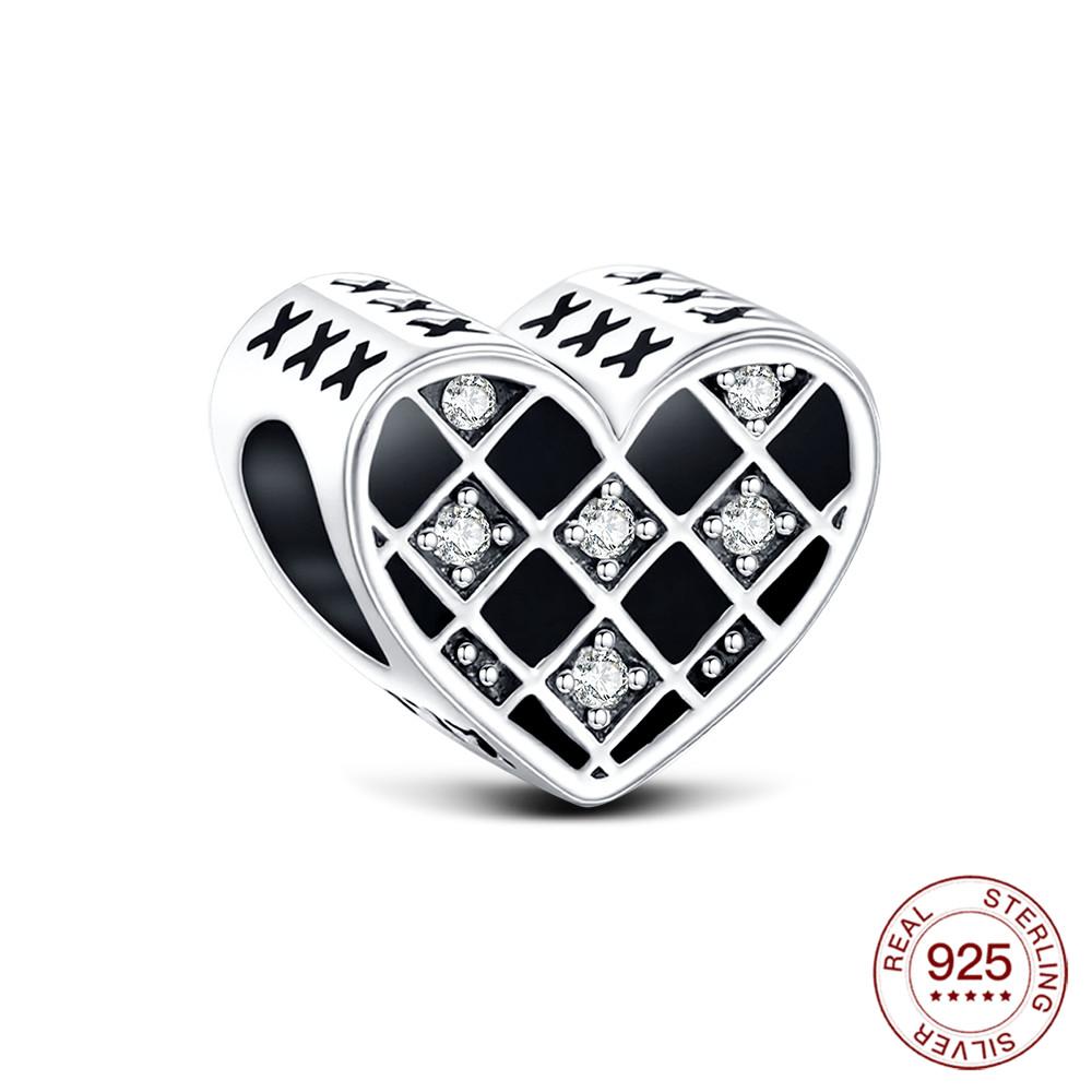 Медный Шарм Шахматный Бусина Шарм Для Изготовления Украшений Оригинальный Браслет Женская Модная Бижутерия Праздничные Подарки