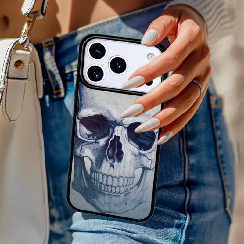 Mexican Sugar Skull Protective Phone Case For iPhone 17 Air 14 15 13 12 Max Cover For Apple 16e 11 Pro Max Plus Coque
