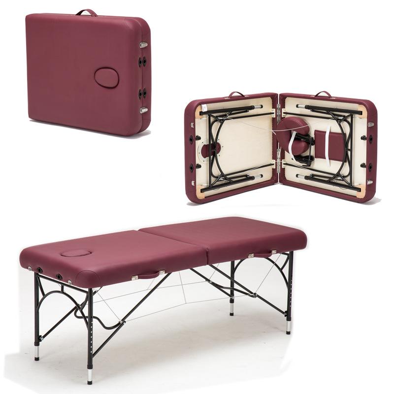 Solid Wood Folding Massage & Acupressure Bed for Home Use - Tuina & Physiotherapy