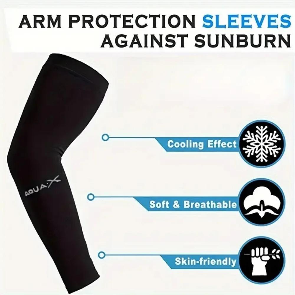 Breathable anti UV arm cover 3 pairs for summer sun protection ideal for travel gardening and beach outing