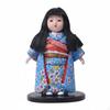 Japanese Doll with Kimono Traditional Base HandPainted Geisha