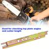 Chainsaw Depth Gauge File Chain Kit Accs Guide Carbon Steel For Chain Saw Raker Removal Practical