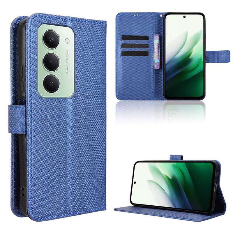 For Xiaomi Redmi 15 4G Magnetic Flip Leather Shockproof Cover For Redmi 15 4G Card Slot Anti drop Stand Holder Phone Case