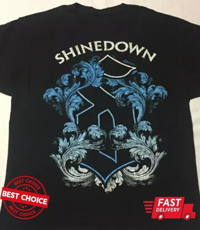 Shinedown Band Music Men Black T-Shirt S-5XL Unisex T-Shirt XXXL