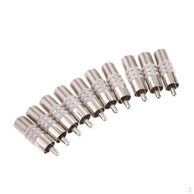 10pieces Female Plug Male Adapter Connector