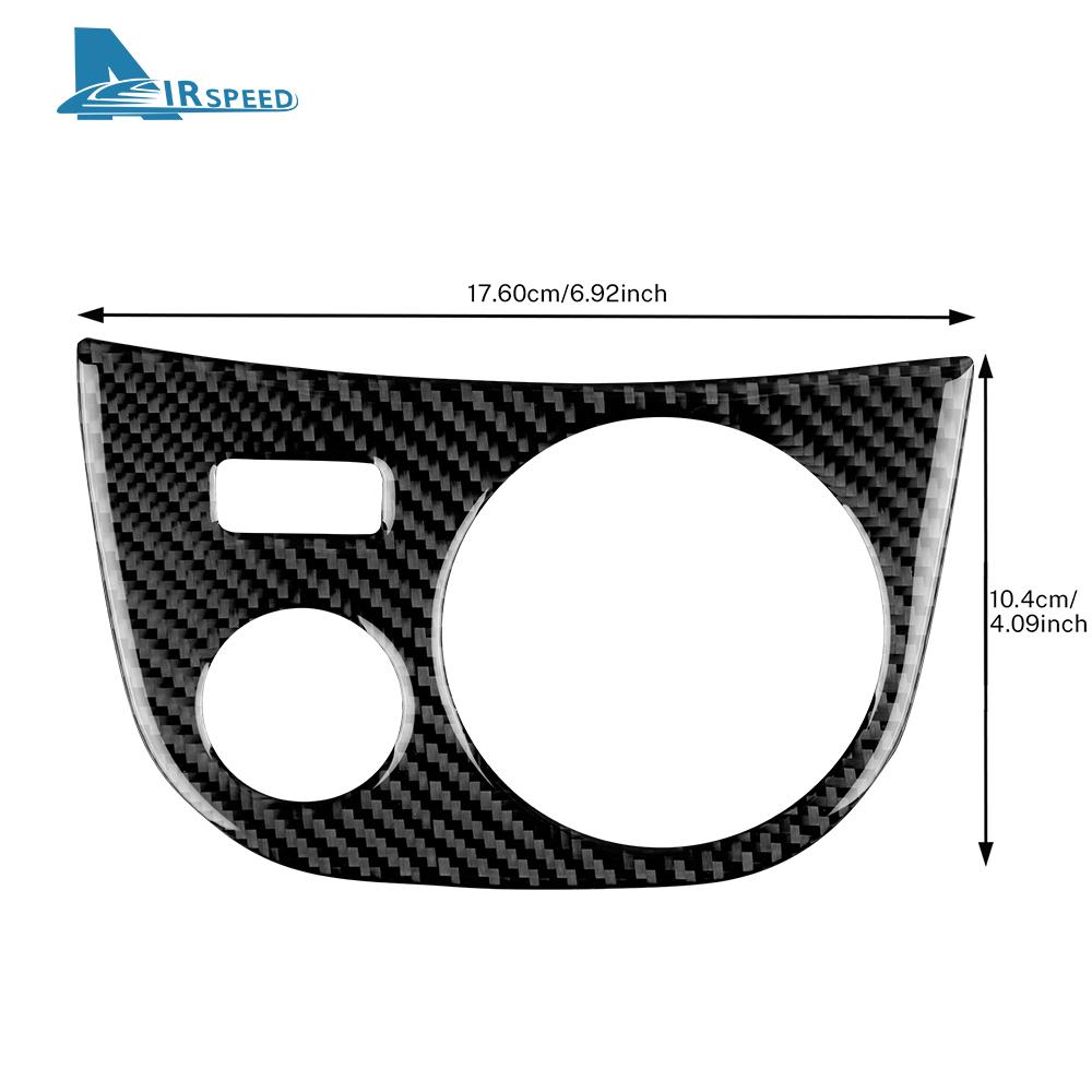 Gjbn8 Real Soft Carbon Fiber Sticker For Seat Leon 1M MK1 2005 2006 2007 2008 2009 2010 2011 2012 LHD RHD Car Cup Holder Accessories