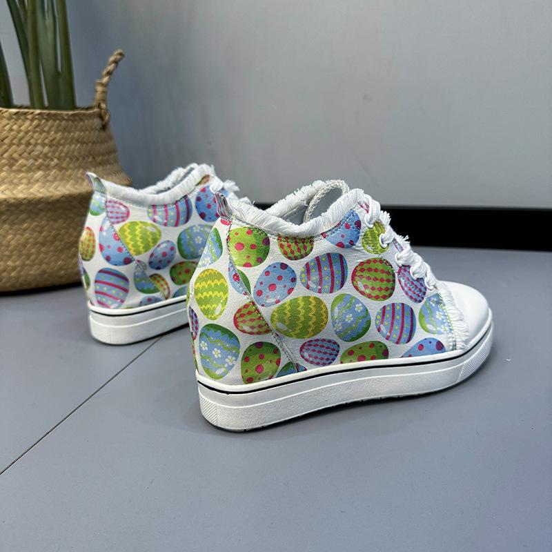 

Обувь, увеличивающая рост, новая обувь на толстой подошве, шнуровка, низкий верх, модная спортивная и повседневная одинарная обувь, женская 43 зелёный