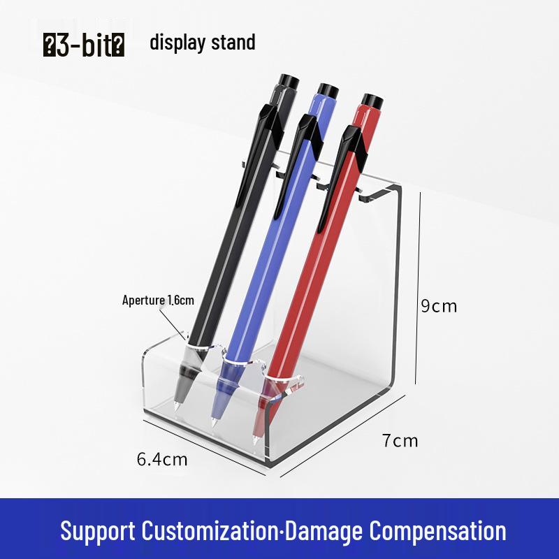 

Прозрачная акриловая подставка для ручек и косметики для перьевых ручек, губных помад и карандашей для бровей