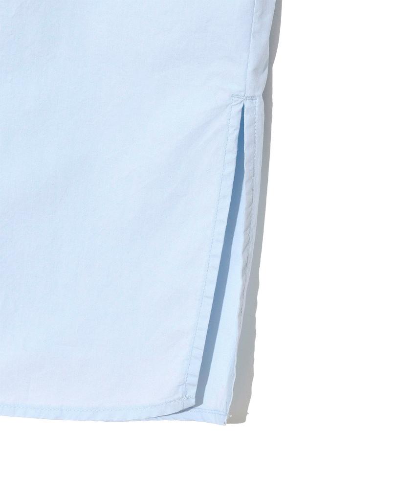 LEE Women Oversized Shirt Midi Dress Light Blue