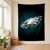 Philadelphia Eagles (50) Sieninė gobelenas Stilingas sienos kabinamas elementas miegamajam, svetainei, bendrabučiui Graži dovana šeimai ir draugams