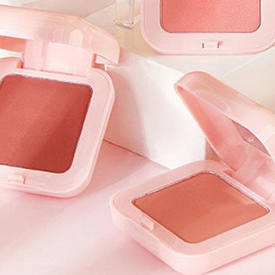 Paletka 5g tvářenky, jednobarevná přenosná kosmetická kosmetická paletka tvářenky pro dívku