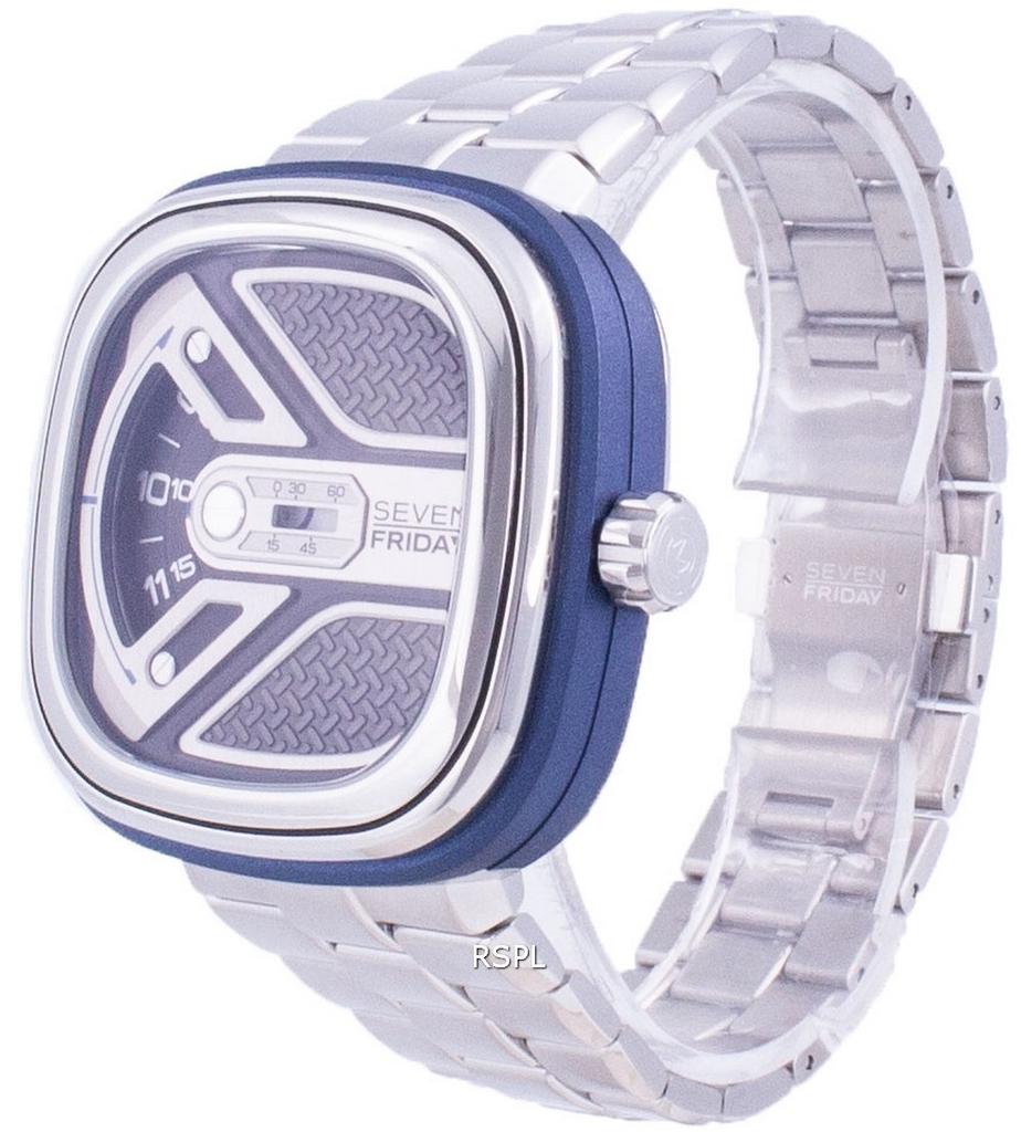 Sevenfriday Zegarek męski Urban Explorer automatyczny M1B/01M SF-M1B-01M z serii M