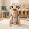 Zaino Protettore per la Testa del Bambino Yousheng, Imbottitura Morbida Riempita Previene le Cadute all'Indietro dei Neonati, Carino Zaino Cuscino Animale di Peluche per la Sicurezza della Testa dei Bambini Piccoli