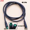 1pcs M6 M8 2 3 4 5 6 Pin Electric Bicycle Butt Joint Plug For Ebike Display Cable Male to Female Waterproof Aviation Connector