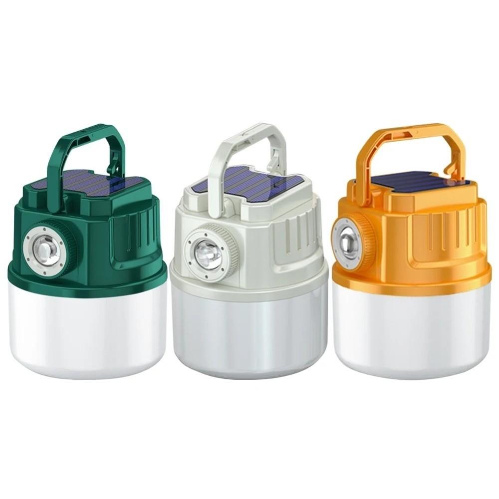 Battery Display Solar Outdoor Lamp Waterproof Tent  Light Outdoor Camping Light  Outdoor Camping