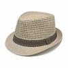 Woven Beach Sun Hat with Breathable Mesh for Men and Women - Multiple Color Options