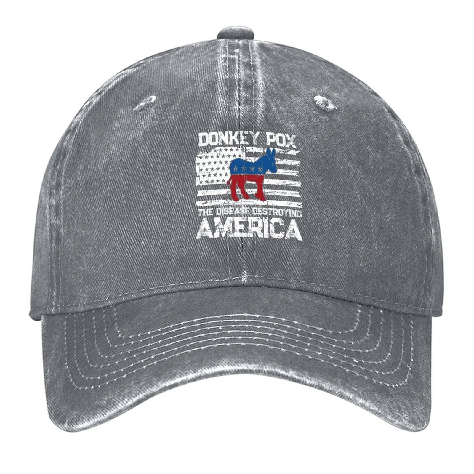 

Ослиная оспа Болезнь, уничтожающая Америку Оспа обезьян Флаг США Бейсболка sailor cap для мужчин Рыболовная шляпа Мужчины Женщины