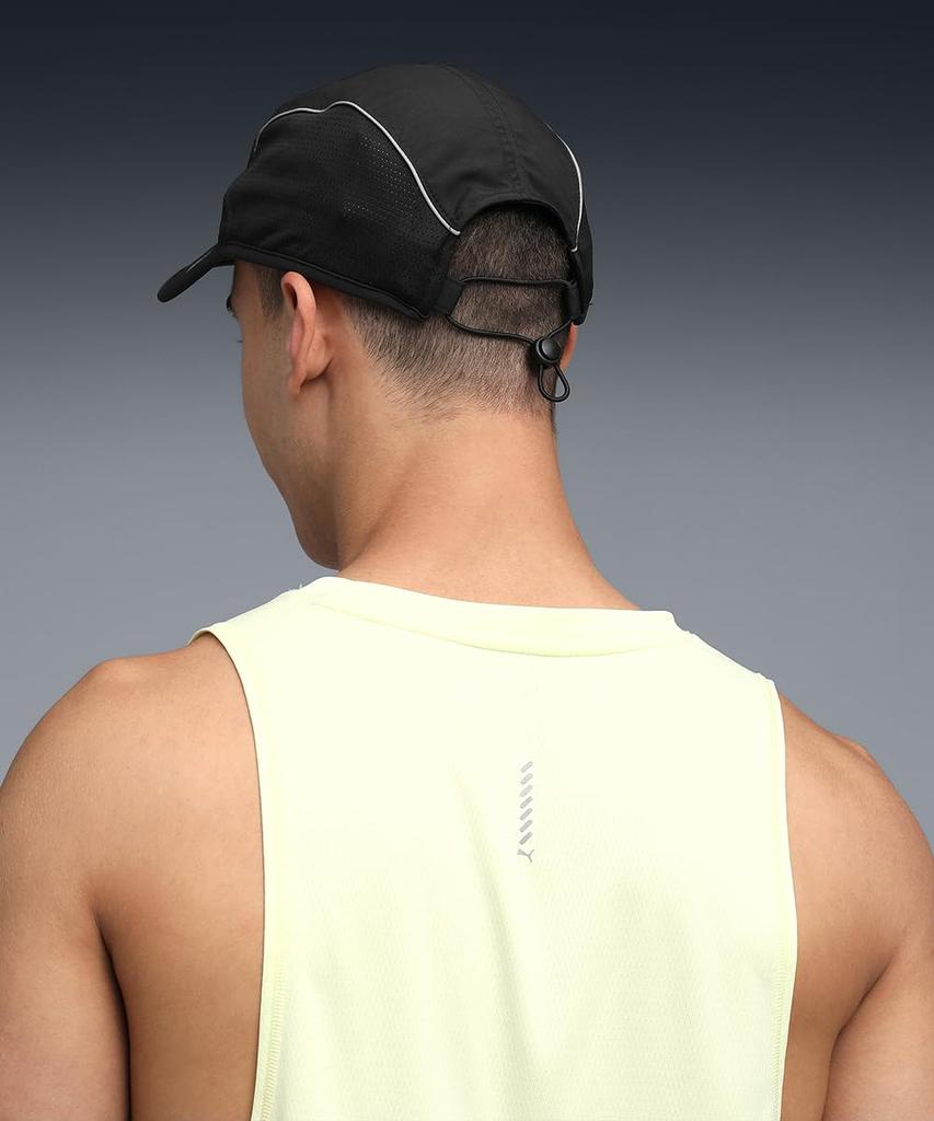 5 Short Visor Panel 02616701_Runner Cap_Puma Black_