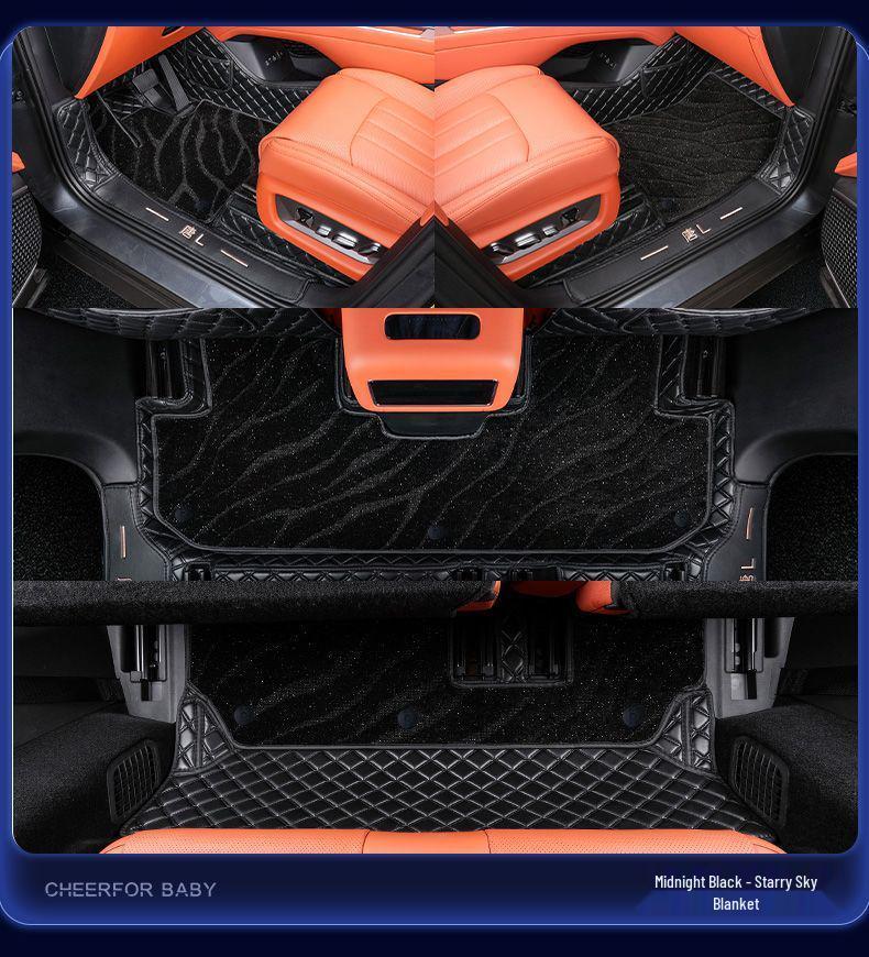 Floor Mats for 25 BYD Tang L Models - Custom-Fit, Modified Interior Mats for Tang L DMI and EV